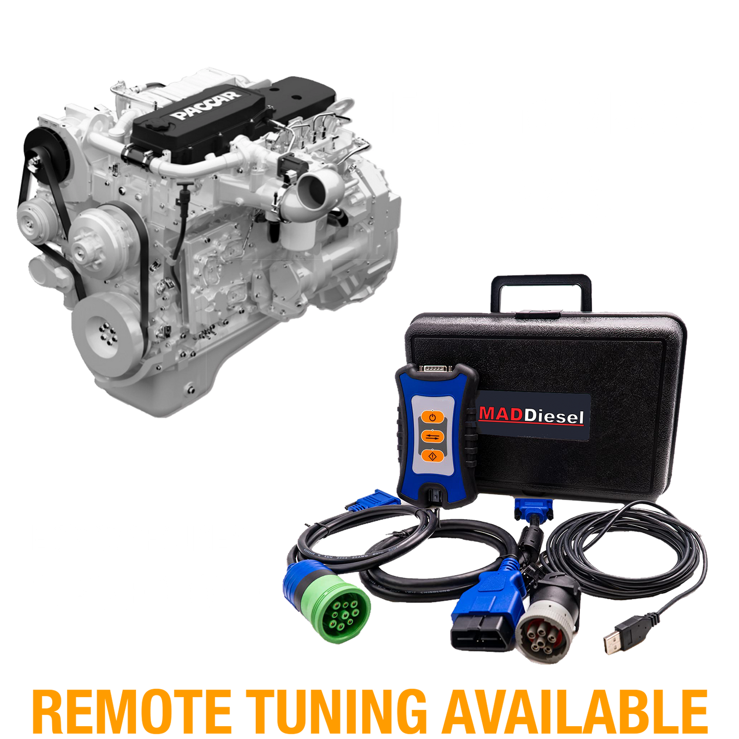 Paccar Engine: PX6 EGR/DPF/UREA Delete Package