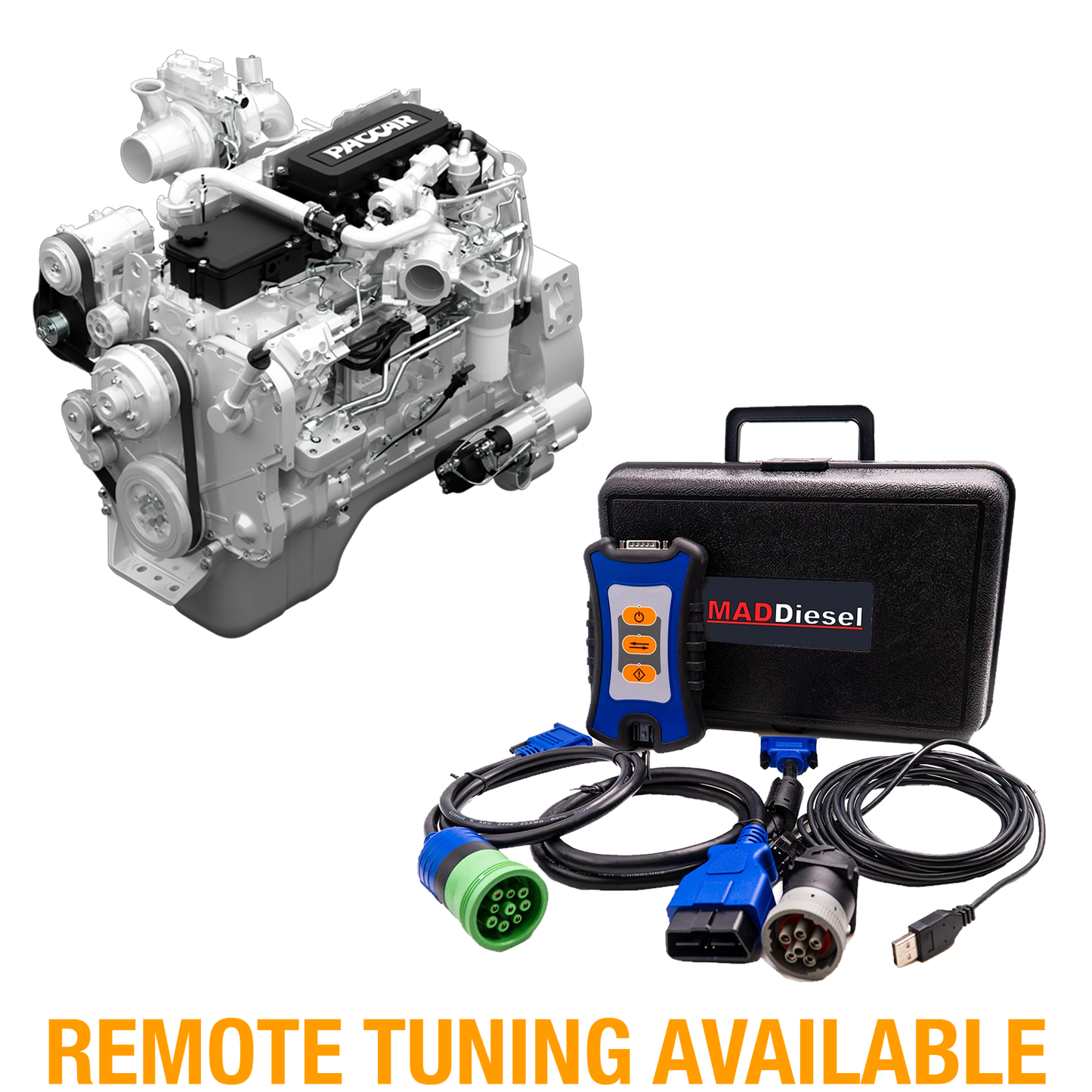 Paccar Engine: PX9 EGR/DPF/UREA Delete Package
