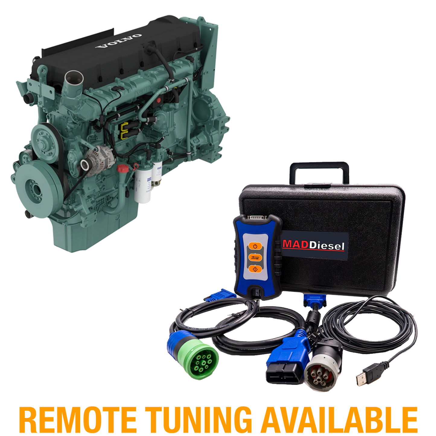 Volvo Engine: D12D (2004-2007) EGR Delete Package