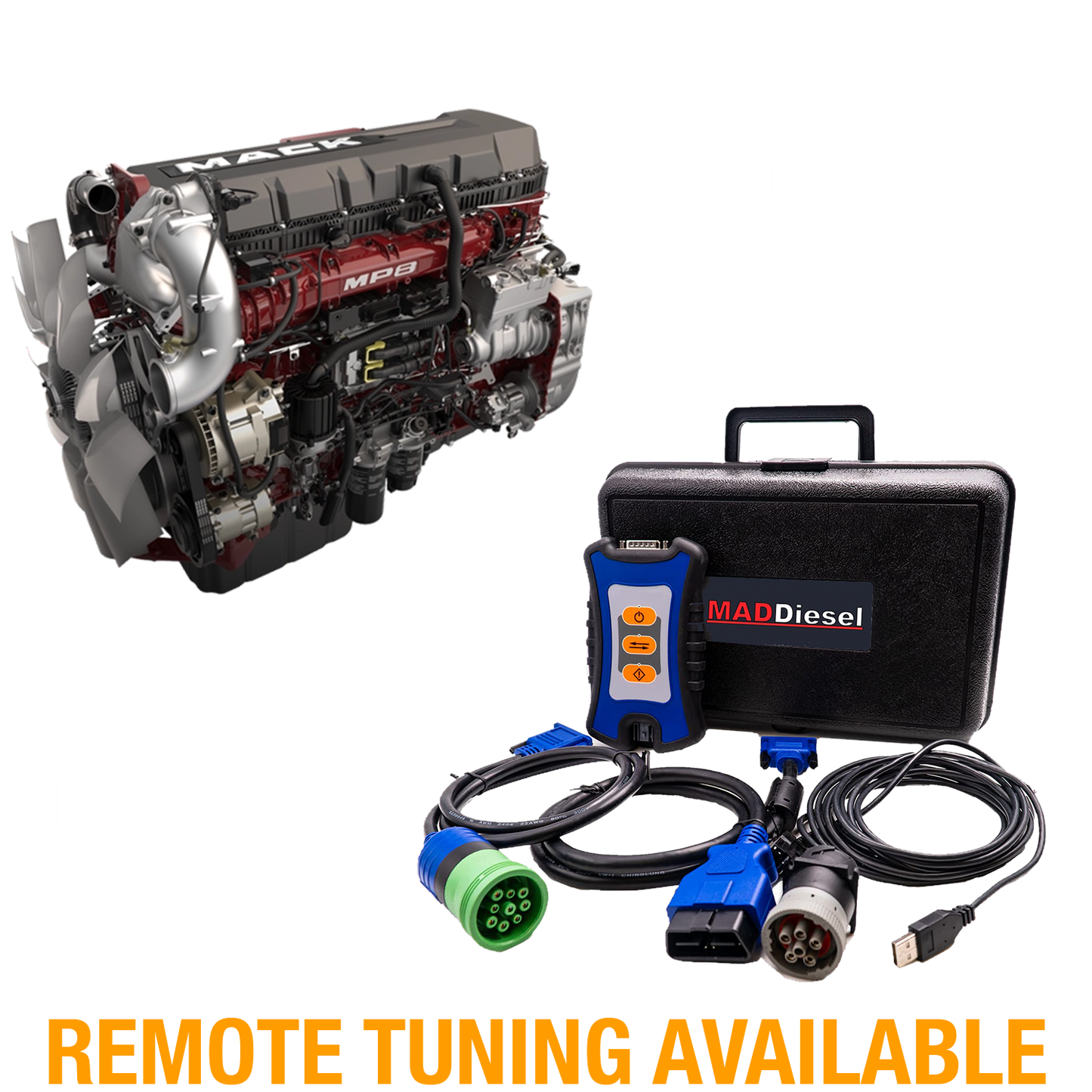 Mack Engine: MP8 (2010-2013) EGR/DPF Delete Package