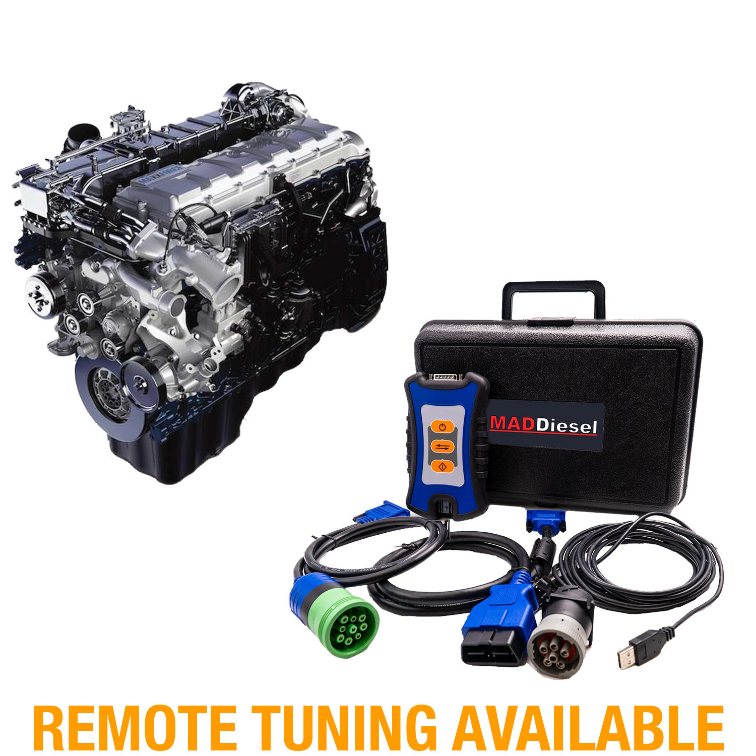 Maaxforce Engine MaxxForce Engine: 13 EGR/DPF Delete Package – MadDiesel
